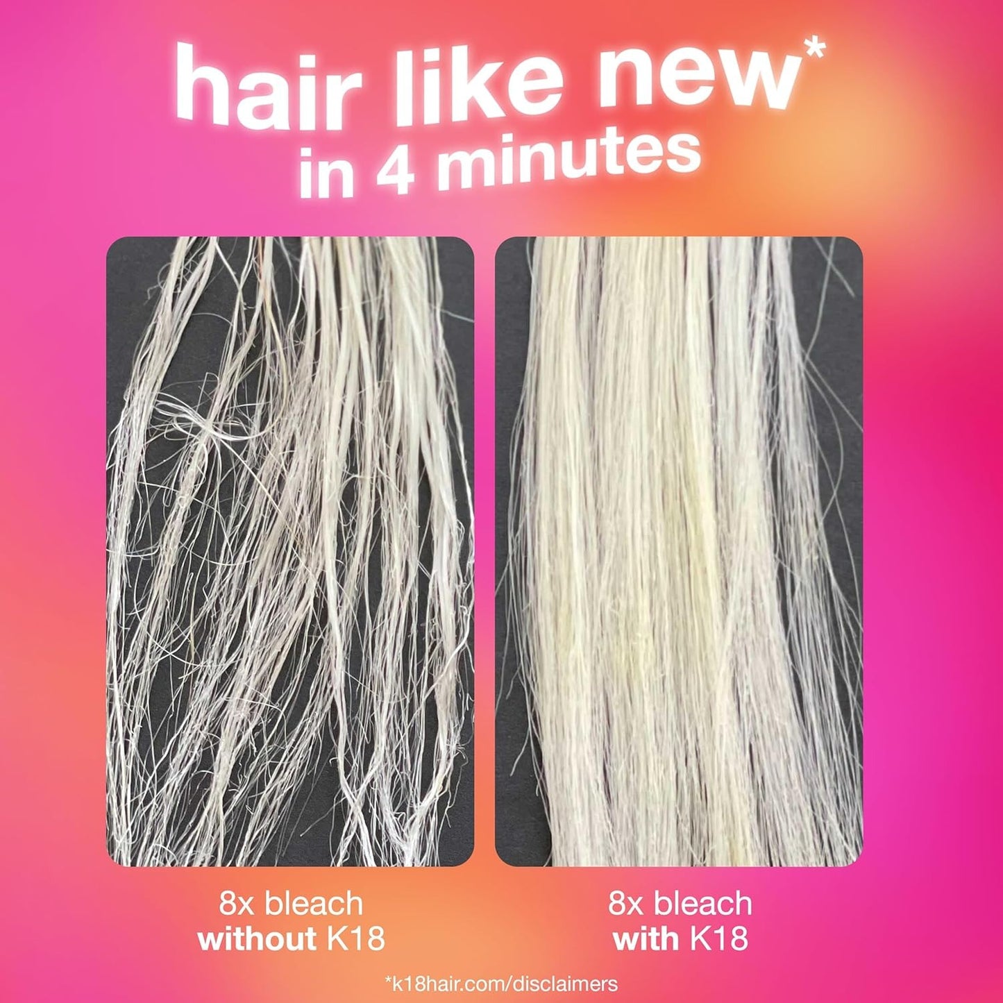 full-size leave-in molecular repair hair mask